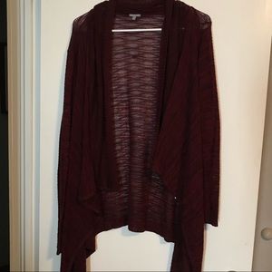 ✖️SOLD - Maroon/Burgundy Sweater Cardigan